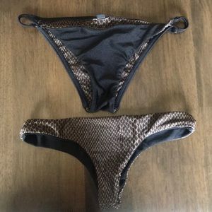 Rusty bikini bottoms - Reversible ! 🖤 cheeky